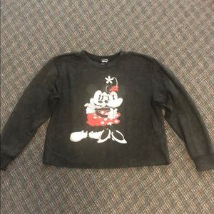 Disney Crop Crew Neck